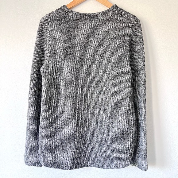 Maje Metallic Knit Cardigan Sweater - Picture 2 of 10